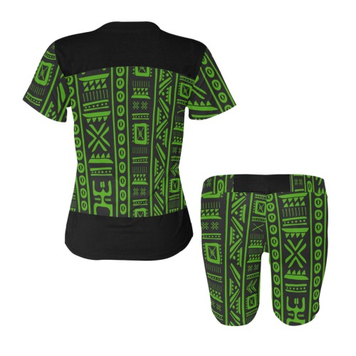 Tie Dye Women's Short Yoga Set