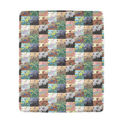 Cappadocia, Central Anatolia, Turkey Collage Ultra-Soft Micro Fleece Blanket 50"x60"