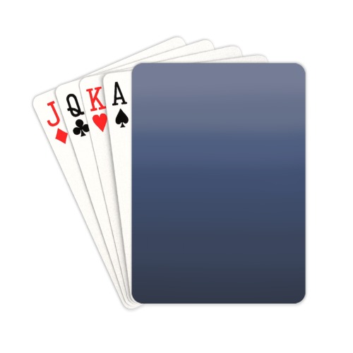 dk blu sp Playing Cards 2.5"x3.5"