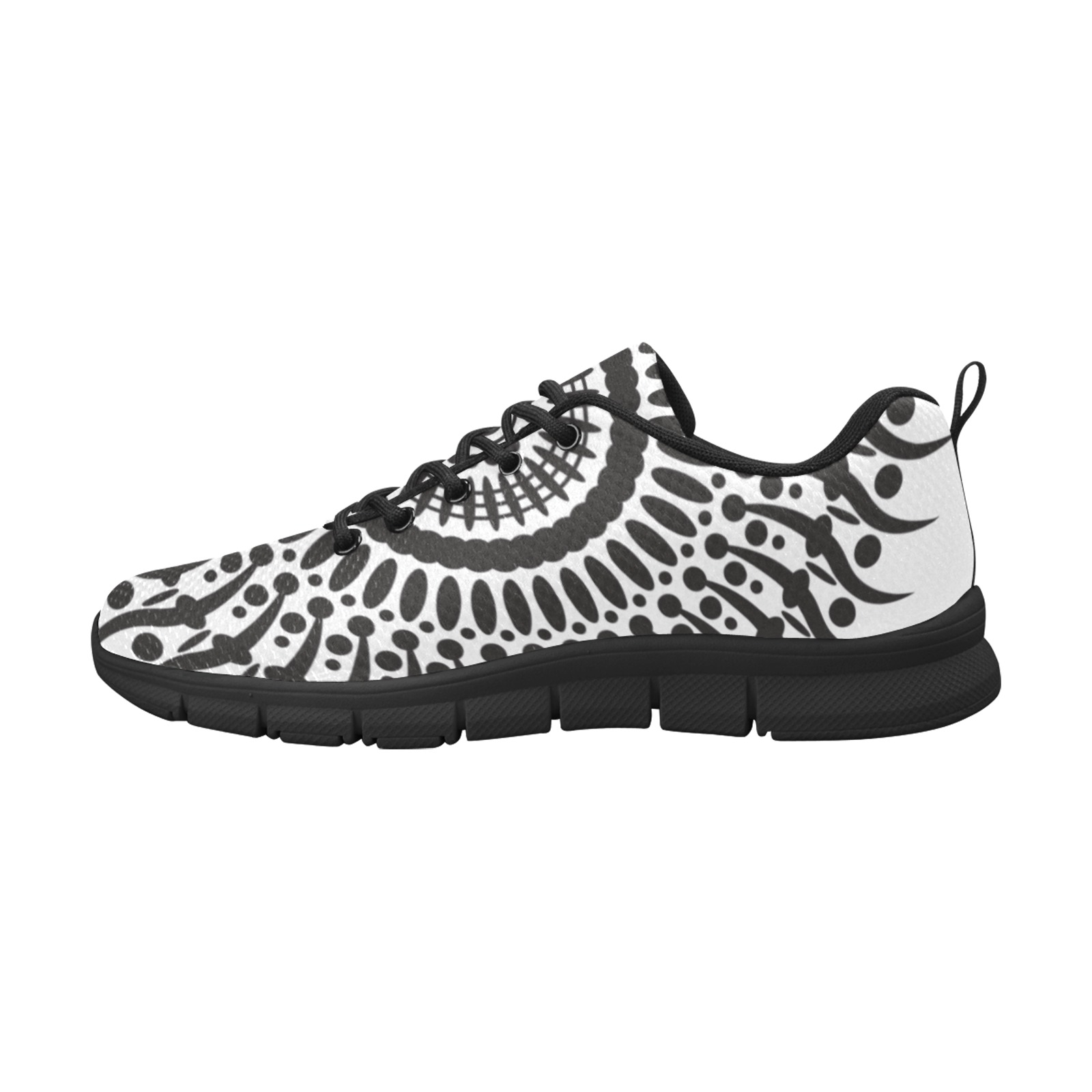 Mandala Sneakers Women's Breathable Running Shoes (Model 055)