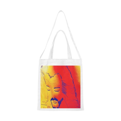 Humility of Jesus Canvas Tote Bag/Medium (Model 1701)