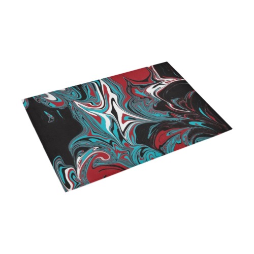 Dark Wave of Colors Azalea Doormat 30" x 18" (Sponge Material)