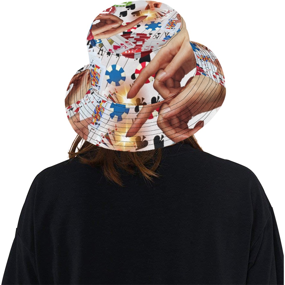 POKER NIGHT TOO All Over Print Bucket Hat