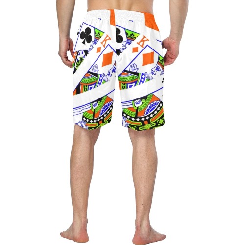 FOUR KINGS (2) Men's Swim Trunk (Model L21)