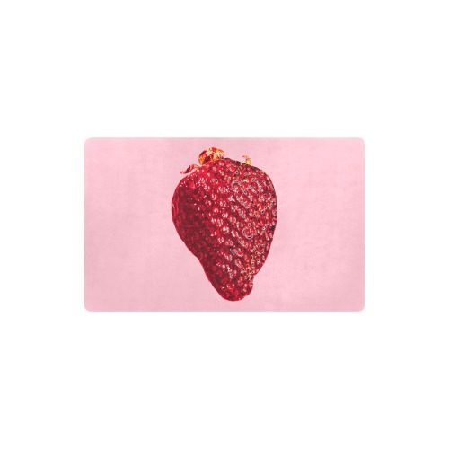 Shiny Strawberry Kitchen Mat 32"x20"