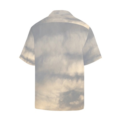 Rippled Cloud Collection Hawaiian Shirt (Model T58)