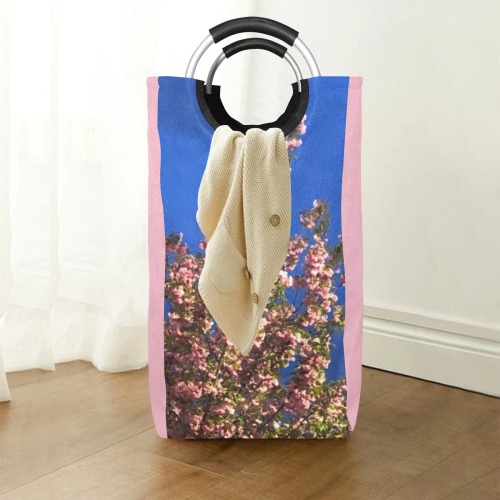 Cherry Tree Square Laundry Bag