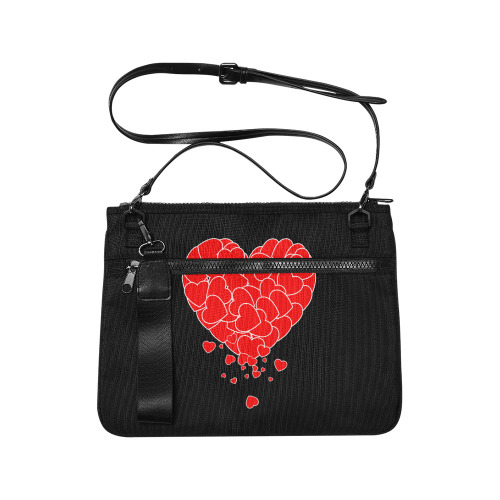 Valentine's Day - Heart Of Hearts Slim Clutch Bag (Model 1668)