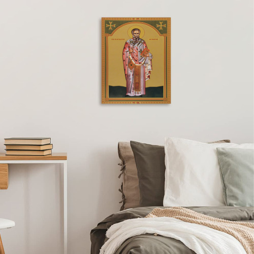 Saint Ignjatije / Sveti Ignjatije Bogonosac Wood Print 8"x10"