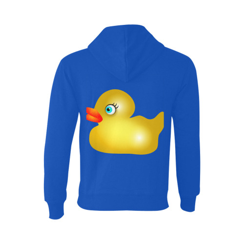 Cute Cartoon Yellow Rubber Duck Oceanus Hoodie Sweatshirt (NEW) (Model H03)