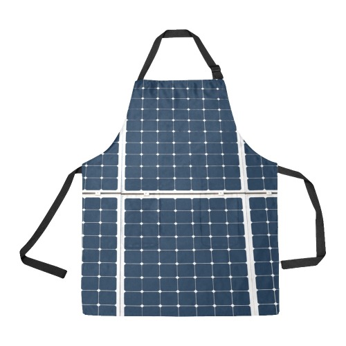 Solar Technology Power Panel Image Cell Energy All Over Print Apron