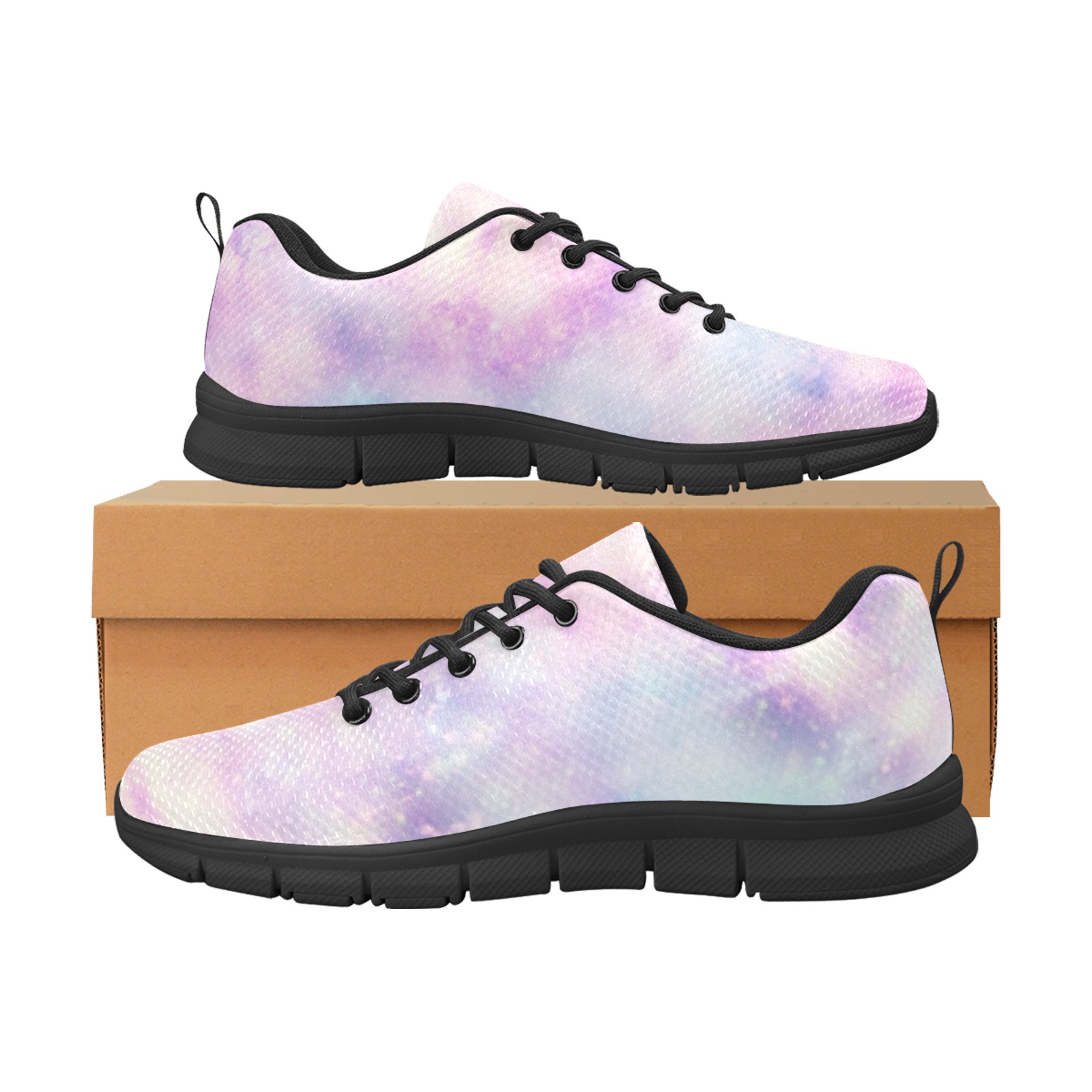 Unicorn Galaxy Collection Women's Breathable Running Shoes (Model 055)