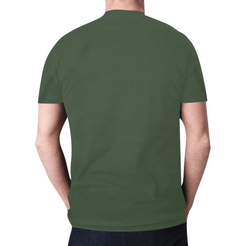 Hunter Green Collection New All Over Print T-shirt for Men (Model T45)