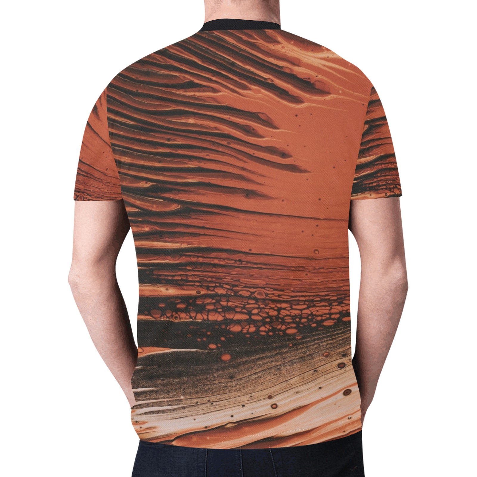 Sliding New All Over Print T-shirt for Men (Model T45)
