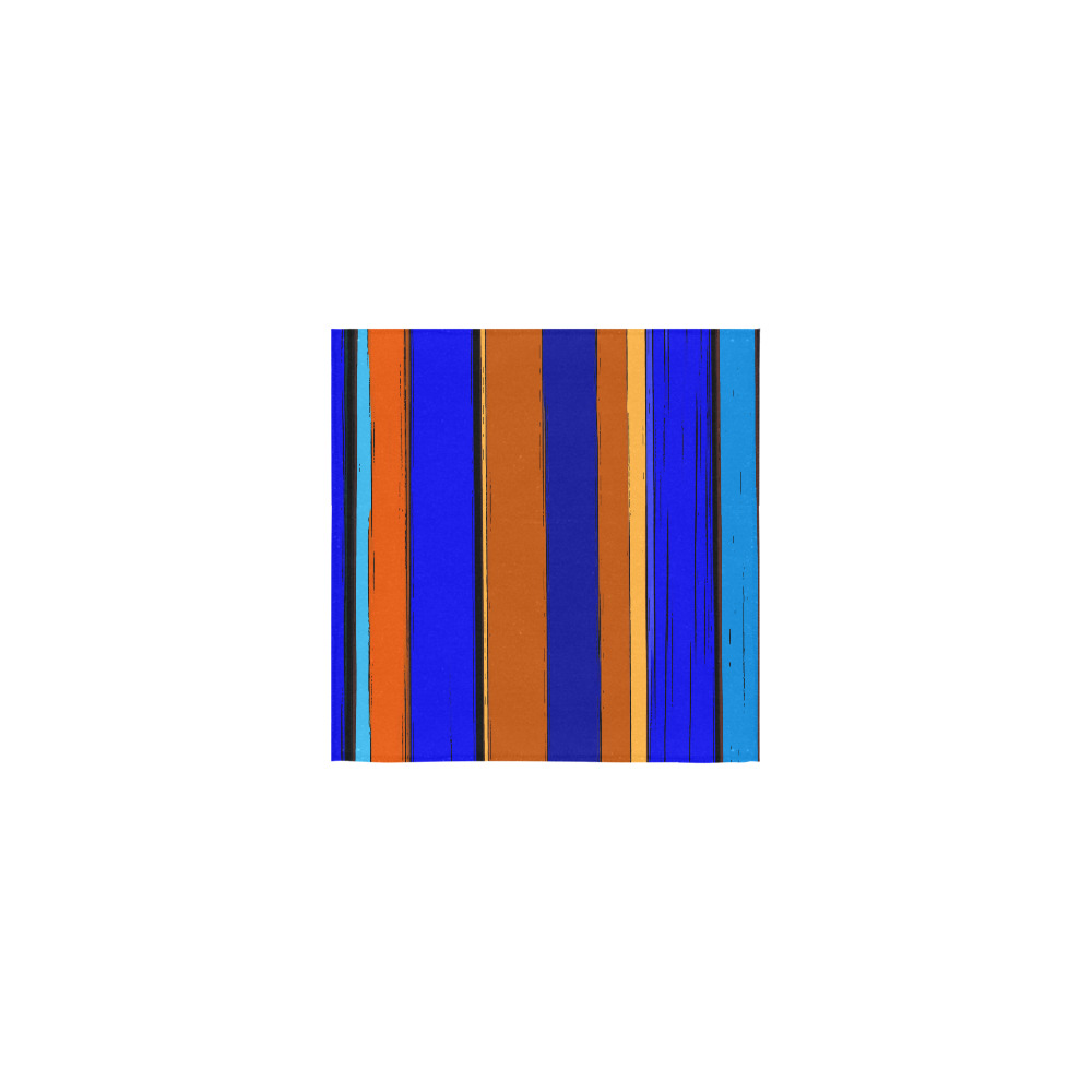 Abstract Blue And Orange 930 Square Towel 13“x13”