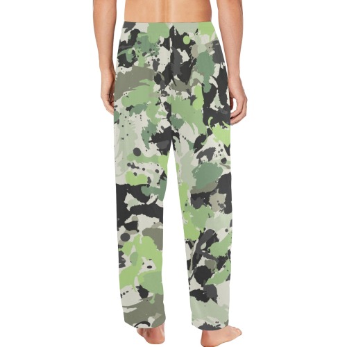 Modern camouflaged texture_01 Men's Pajama Trousers