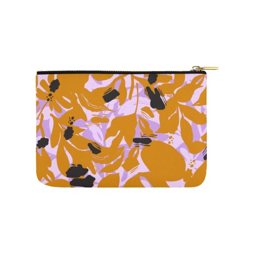 MODERN NATURE LEAVES SPD BR4 Carry-All Pouch 9.5''x6''
