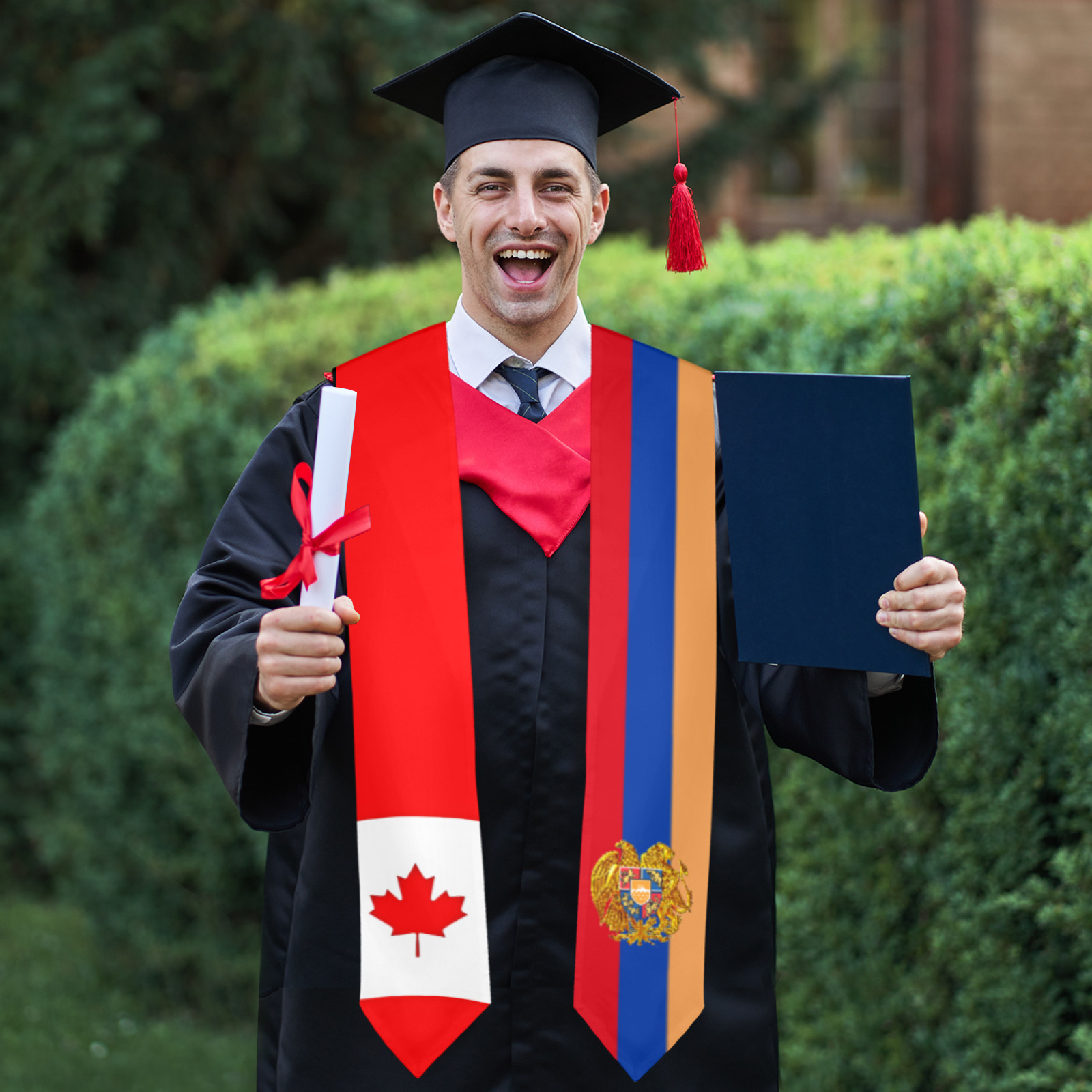 Canadian Armenian Graduation Stole