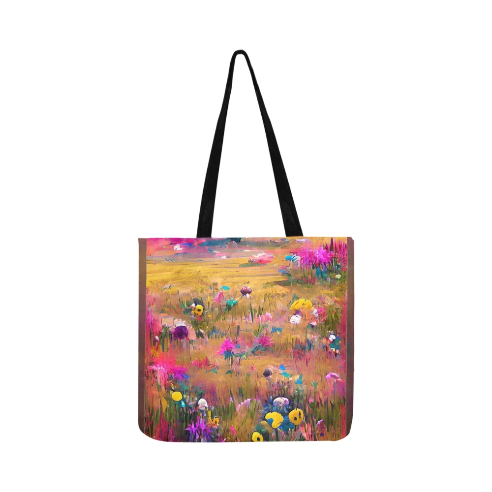 flowers 4 Reusable Shopping Bag Model 1660 (Two sides)