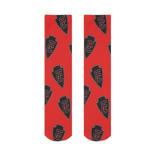 Sock it to me TC Red All Over Print Socks for Men