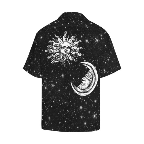 Mystic Sun and Moon Hawaiian Shirt (Model T58)