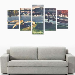 Traveler no2 Canvas Print Sets C (No Frame)