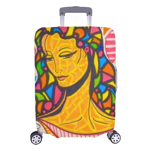 mosaic face Luggage Cover/Large 26"-28"