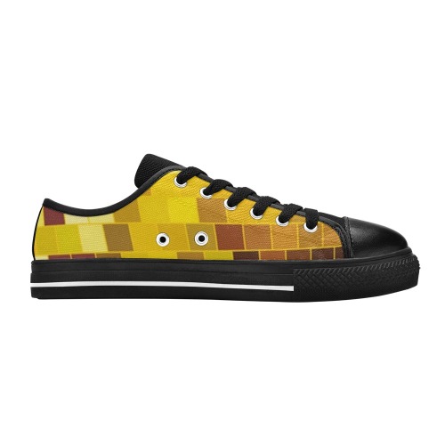 DISCO BALL 2 Low Top Canvas Shoes for Kid (Model 018)