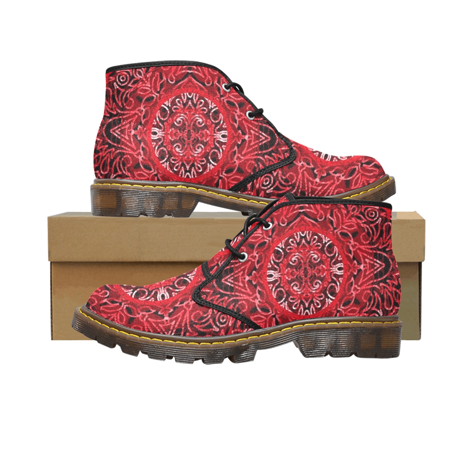 labytinthe 9 Women's Canvas Chukka Boots (Model 2402-1)