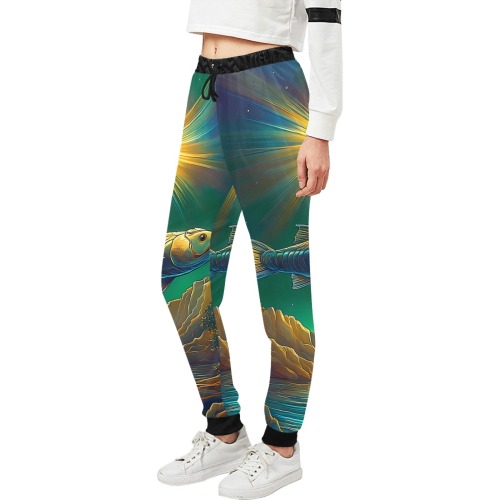 Celestial Swim Unisex All Over Print Sweatpants (Model L11)