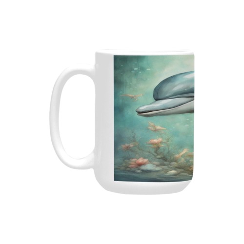 Dolphin Fantasy 4 Custom Ceramic Mug (15oz)
