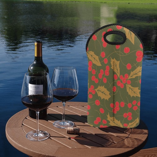 Wine bag 2-Bottle Neoprene Wine Bag