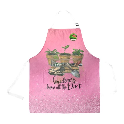 Hilltop Garden Produce by Kai Apron Collection- Gardeners know all the Dirt 53086P31 All Over Print Apron