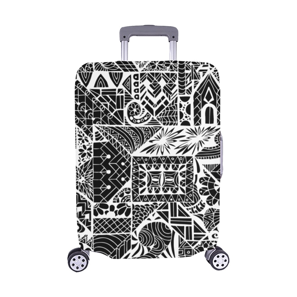 Jayden's Journey Etchings Luggage Cover/Medium 22"-25"