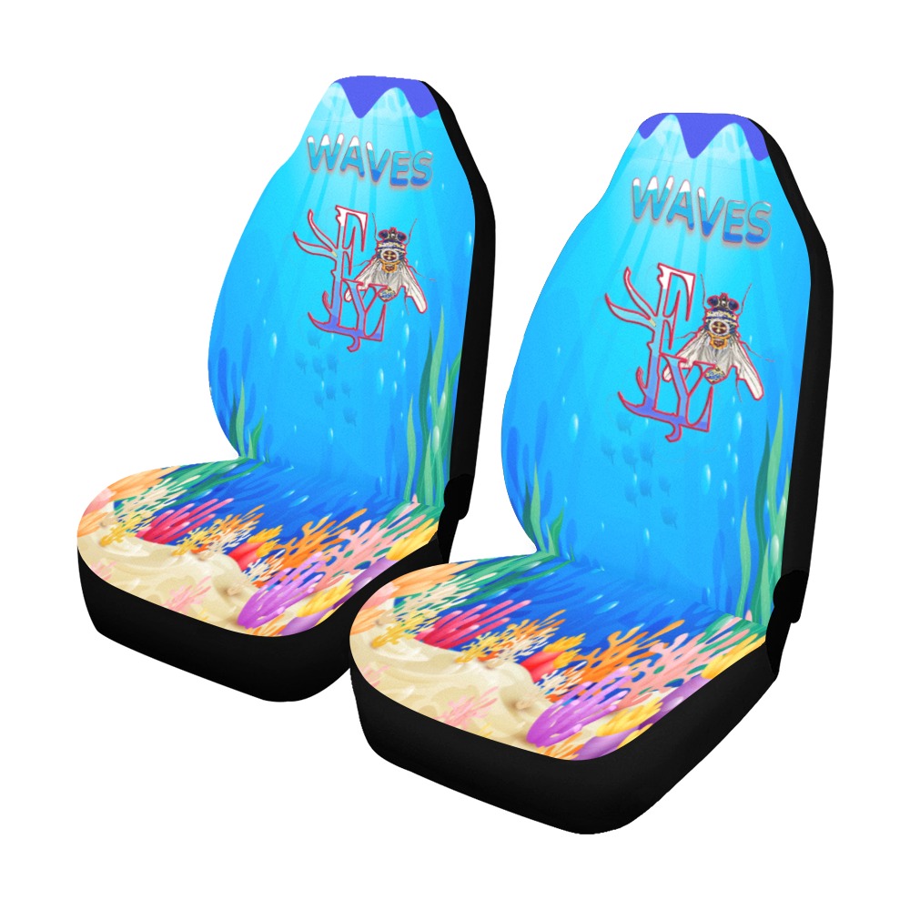 Wave Collectable Fly Car Seat Covers (Set of 2)