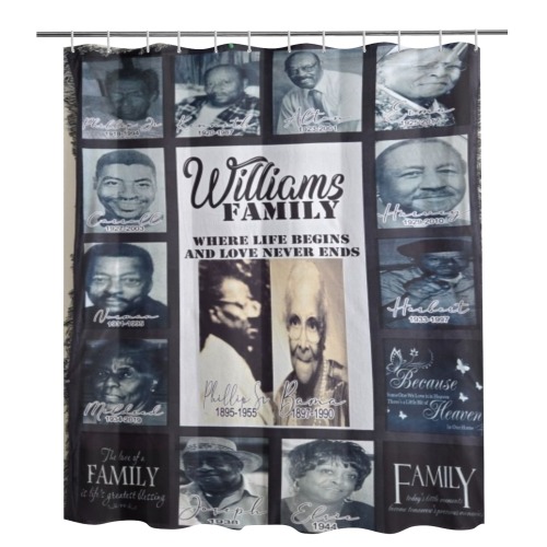 williams shower curtain