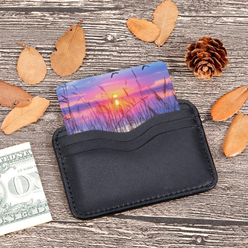 Sunset Glo Wallet Insert Card (Two Sides)