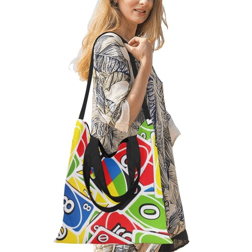 ONE All Over Print Canvas Tote Bag/Medium (Model 1698)