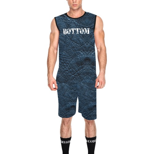 Bottom by Fetishworld All Over Print Basketball Uniform