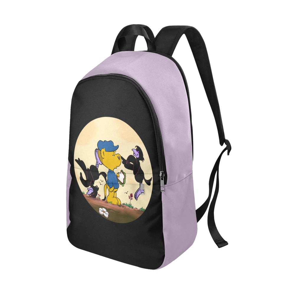Ferald and The Pesky Crows Fabric Backpack for Adult (Model 1659)