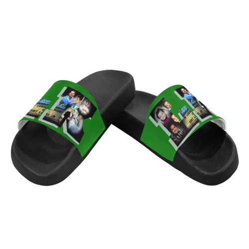 Kelly Green LK ETP Women's Slide Sandals (Model 057)