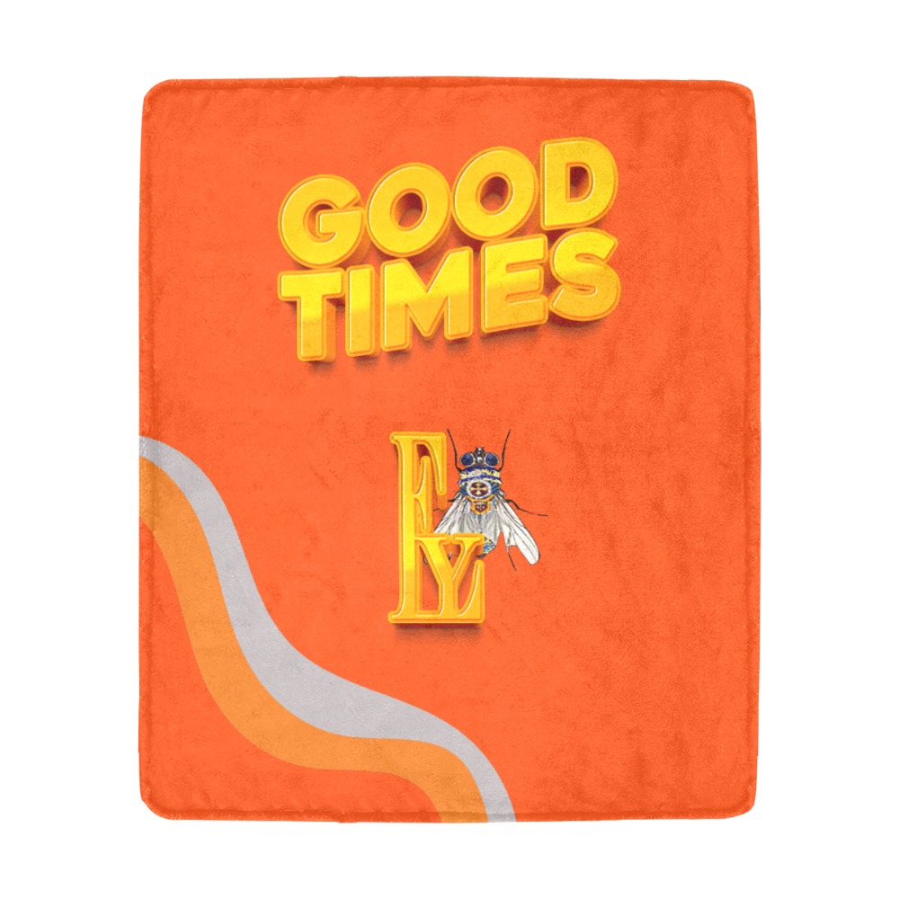 Good Times Collectable Fly Ultra-Soft Micro Fleece Blanket 50"x60"