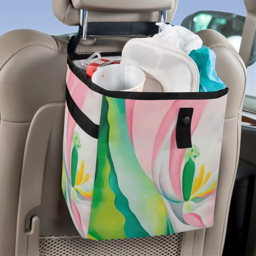 Georgia O'Keeffe - Pink Tulipe Car Trash Bag