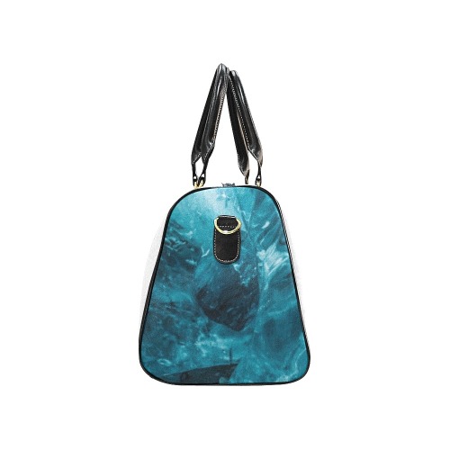 Sea Blue Handbag New Waterproof Travel Bag/Large (Model 1639)