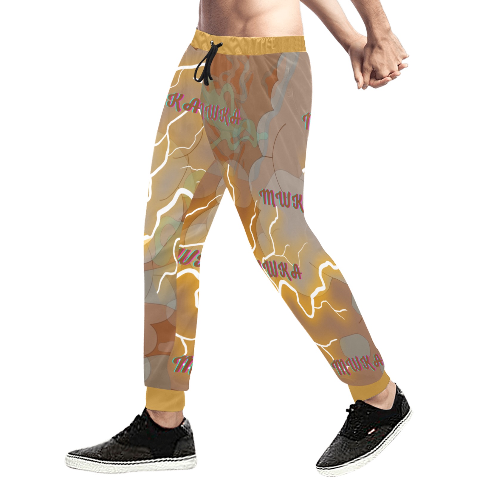 MWKA Men's All Over Print Sweatpants (Model L11)