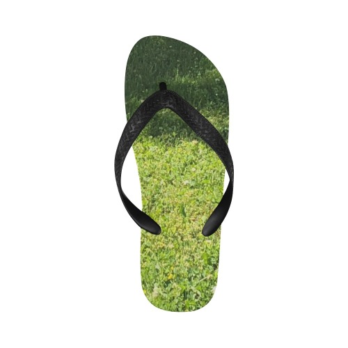 Fresh Grreeen Grass Collection Flip Flops for Men/Women (Model 040)
