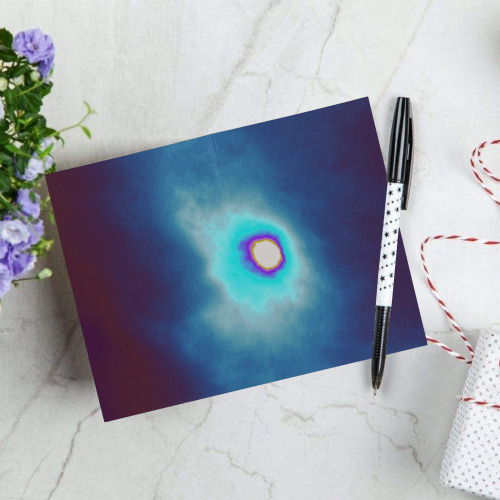 Dimensional Eclipse In The Multiverse 496222 Greeting Card 8"x6"