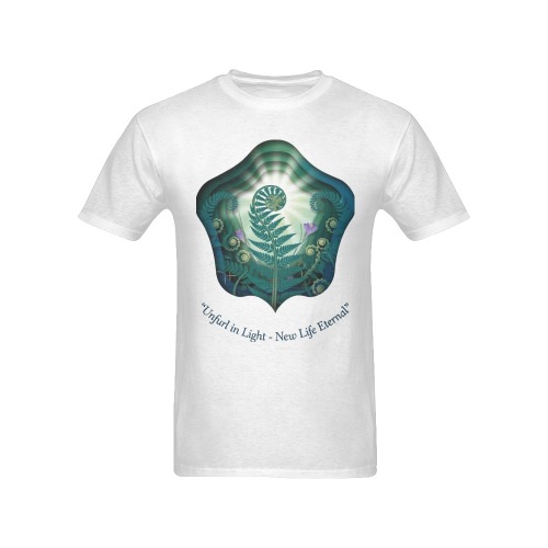 Resurrection Fern in Light Face Shirt, Easter Awakening Gift