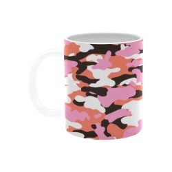 Modern camo texture_03P White Mug(11OZ)