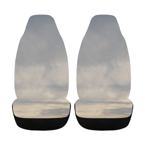 Rippled Cloud Collection Car Seat Cover Airbag Compatible (Set of 2)